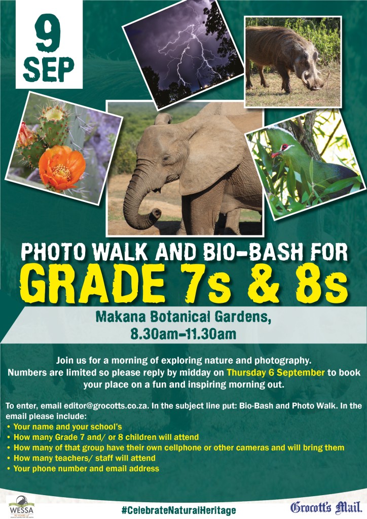 WESSA Photo Walk NEW DATE